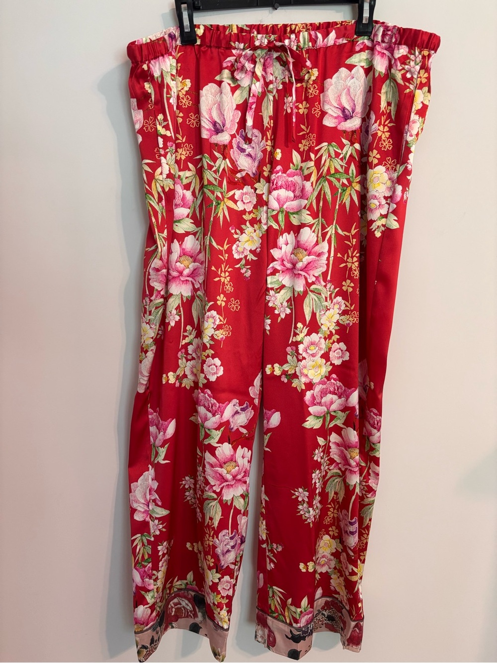 Johnny Was NWT Nailah Silk blend Pajama 3pc Set - Picture 7 of 16